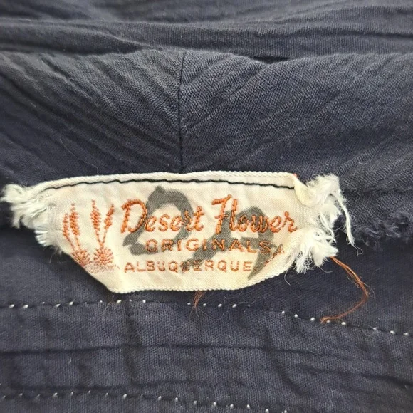 60's Fiesta Dress  By Desert Flower Orginals Waist 32 Size M-L - Picture 7 of 15